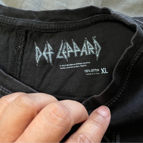 Def Leopard Rockband T-shirt sz xl - Picture 3 of 6